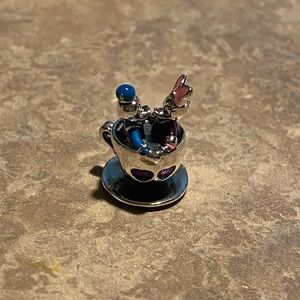 Pandora x Disney Donald and Daisy Teacup Charm